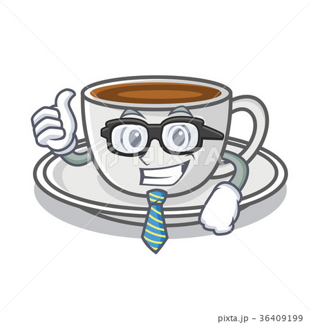 Businessman coffee character cartoon style Businessman coffee character cartoon style 36409199