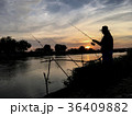 Fisherman silhouette 36409882
