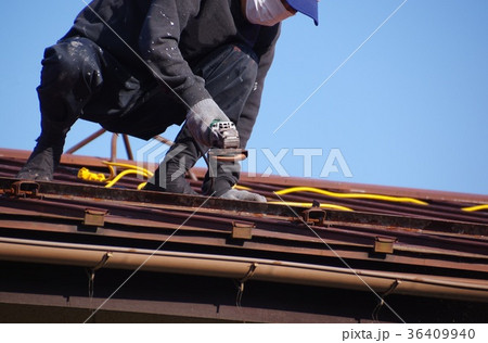 屋根のメンテナンス　屋根の塗り替え 36409940