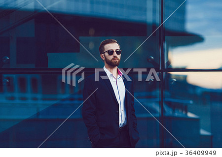 fashion man in suit 36409949