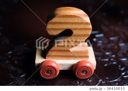 数字 素材 木材 数字 素材 木材 36410033