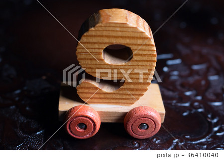 数字 素材 木材 数字 素材 木材 36410040