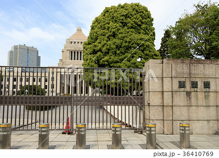 都市風景（東京、国会議事堂） 36410769