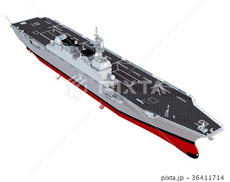 ヘリ空母☆ひゅうが型護衛艦 36411714