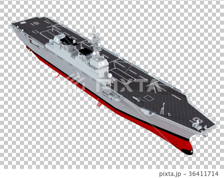 ヘリ空母☆ひゅうが型護衛艦 36411714