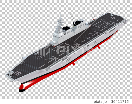 ヘリ空母☆ひゅうが型護衛艦 36411715