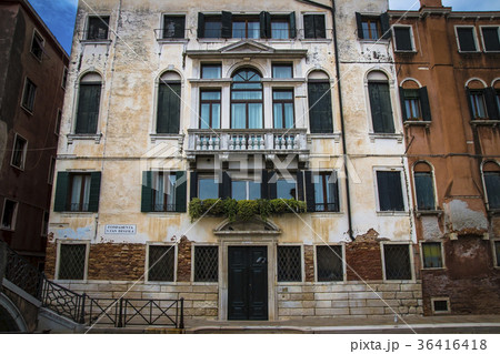 Beautiful architecture of streets and canals of 36416418