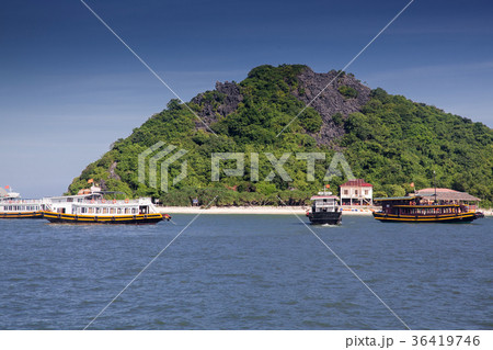 floating village near Cat Ba island 36419746