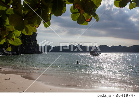 floating village near Cat Ba island 36419747