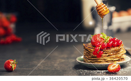 Homemade pancakes Homemade pancakes 36420570
