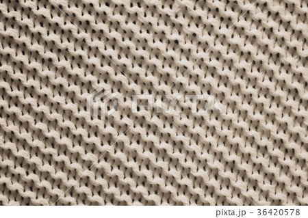 White knitted texture macro 36420578