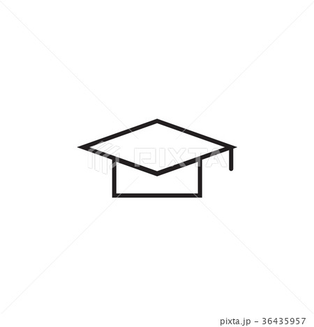 Graduation Cap Vector illustration, EPS10 36435957