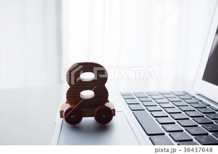 数字 素材 木材 数字 素材 木材 36437648
