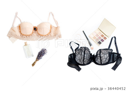 Glamorous stylish sexy lace lingerie with woman 36440452