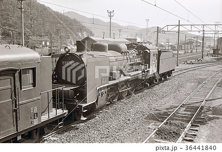 昭和43年　蒸気機関車D50　米原機関区　滋賀県 36441840
