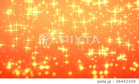 star glow on red background with bokeh effect 36442359