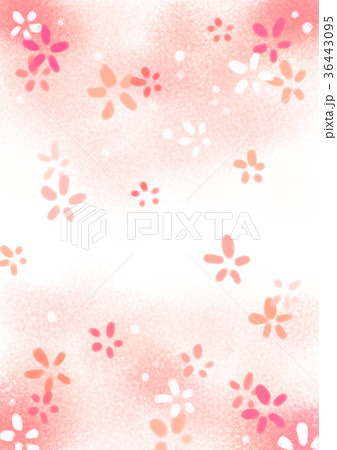 お花背景 ピンクのイラスト素材