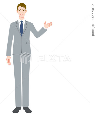 ビジネスマン 案内 ビジネスマン 案内 36444017