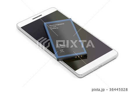 Smartphone with spare battery 36445028
