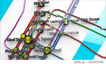 Subway Lines and Stations of New York City Subway 36445098