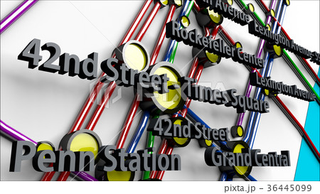 Subway Lines and Stations of New York City Subway 36445099