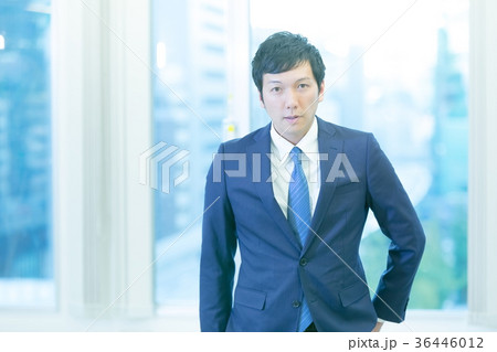 ビジネスマン　中堅社員　ビジネスイメージ 36446012