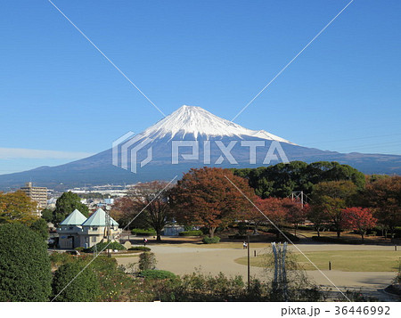 青空と富士山 青空と富士山 36446992