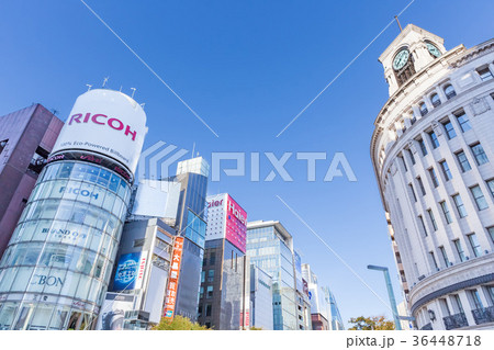 銀座四丁目風景５ 36448718