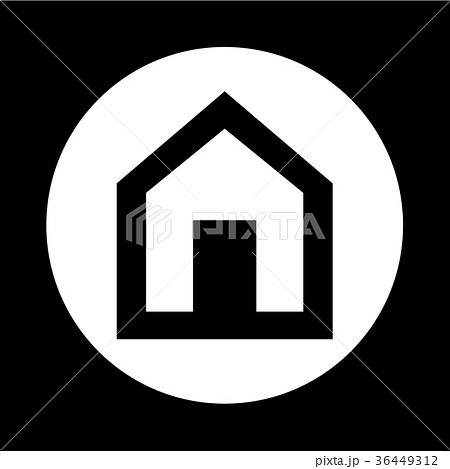 Real estate house icon Real estate house icon 36449312
