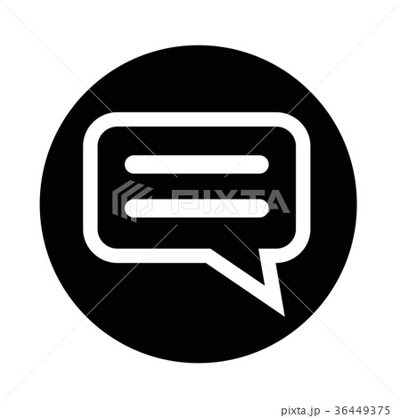talking bubble chat icon talking bubble chat icon 36449375