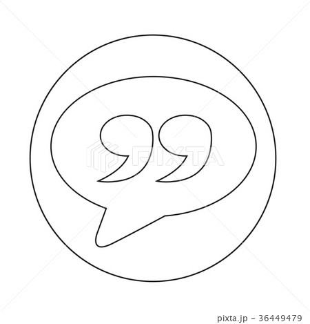 Blockquote  icon 36449479