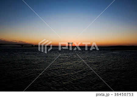 浜名湖 弁天島の夕刻 浜名湖 弁天島の夕刻 36450753