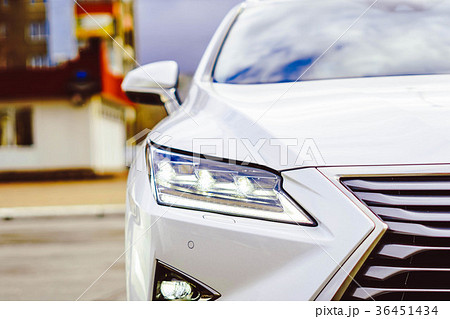 Car headlight in front 36451434