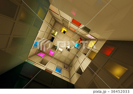 Sci Fi Escape Room Riddle Labyrinth Cube Interior 36452033