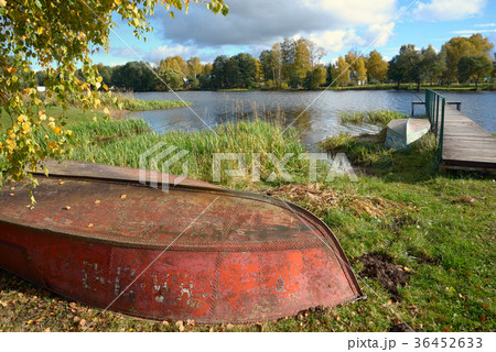 Two inverted iron boat 36452633