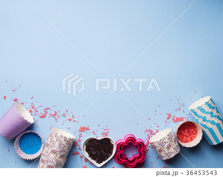 Sweet baking concept. Girlish style 36453543