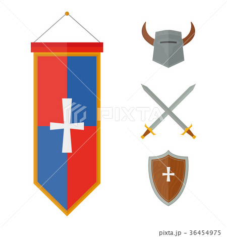 Knights symbols medieval weapons heraldic Knights symbols medieval weapons heraldic 36454975