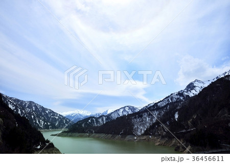 黒部湖の朝 黒部湖の朝 36456611