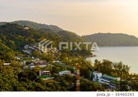 View of the city and mountains Kata Beach 36460265
