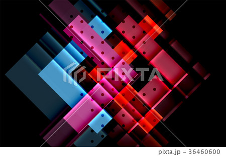 Color arrows on black background Color arrows on black background 36460600