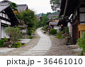 馬籠宿の坂道 36461010