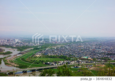 北海道旭川市 嵐山展望台からの風景 北海道旭川市 嵐山展望台からの風景 36464832