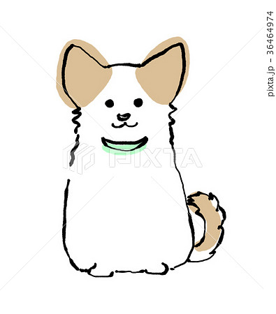 かわいい動物画像 綺麗なかわいい 犬 イラスト ゆるい