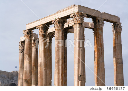 Iconic pillars of Temple of Olympian Zeus, Athens Iconic pillars of Temple of Olympian Zeus, Athens 36466127