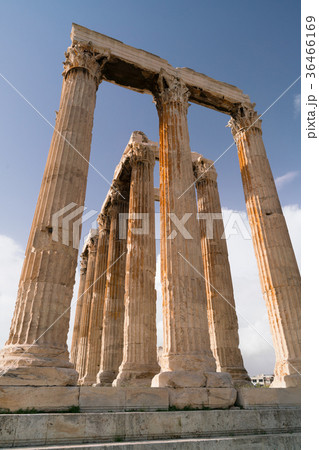 Iconic pillars of Temple of Olympian Zeus, Athens Iconic pillars of Temple of Olympian Zeus, Athens 36466169
