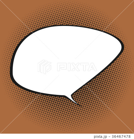 Speech Bubble on Orange Background Speech Bubble on Orange Background 36467478