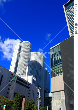 名古屋市 都市風景 名古屋駅前の風景 名古屋市 都市風景 名古屋駅前の風景 36467651