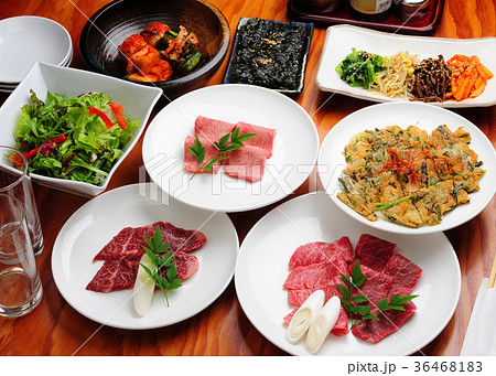 焼肉　韓国料理　集合 36468183