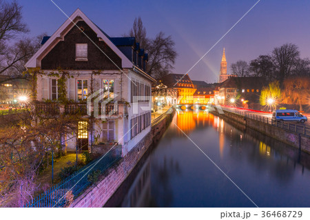 Petite France in the morning, Strasbourg, Alsace 36468729