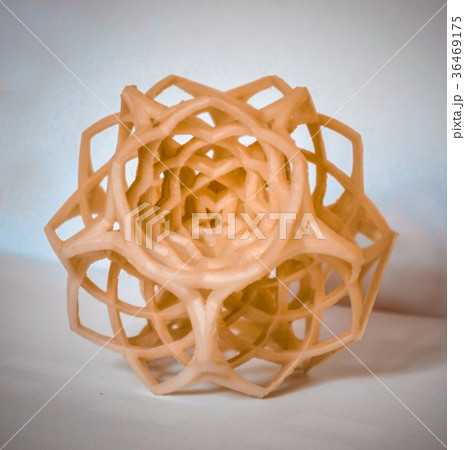 Objects printed by 3d printer Isolated on white Objects printed by 3d printer Isolated on white 36469175